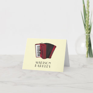 Musikermusiklehrer von Accordion Instrument