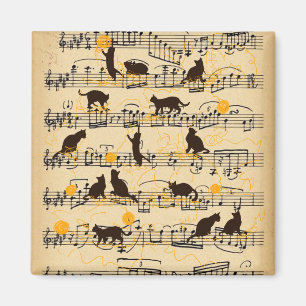 Musikerzeugnisse und Kitten Magnet