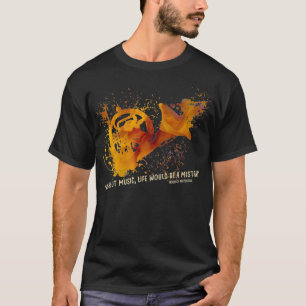 Musikerzitat mit französischem Horn T-Shirt