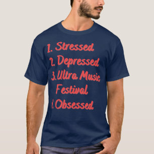 Musikfestival mit Depressionen T-Shirt