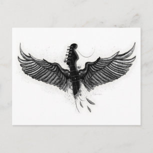 Musikfreiheit Postkarte