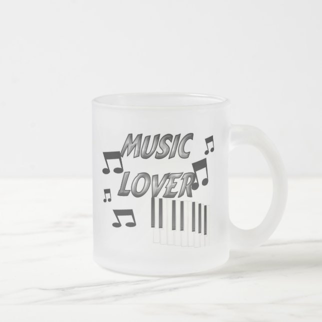 Musikfreund Mattglastasse (Rechts)