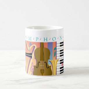 Musikfreund-Symphonie Kaffeetasse
