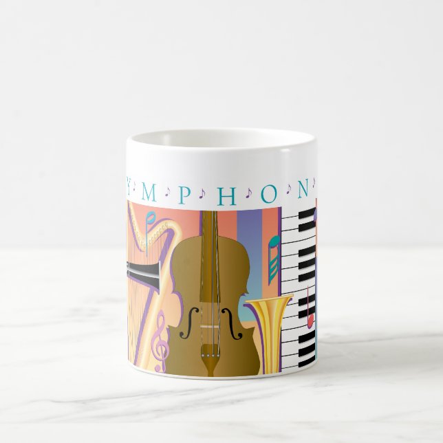 Musikfreund-Symphonie Kaffeetasse (Mittel)