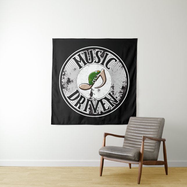 Musikgesteuerter Wandteppich (Beispiel (Horizontal))