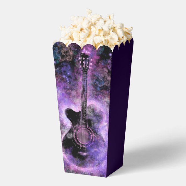 Musikgitarre Popcorn Box Geschenkschachtel (Geplatzt)