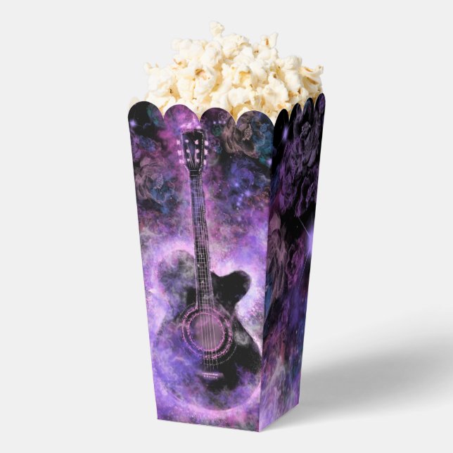 Musikgitarre Popcorn Box Geschenkschachtel (Geplatzt)