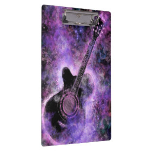 Musikgitarre-Zwischenablage Klemmbrett