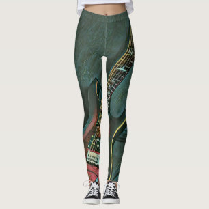 Musikgitarrist liebt Geschenk Leggings