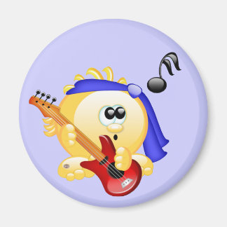 Musikgitarrist Magnet