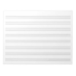 Musikhandbuch für Studenten und Musiker Notizblock