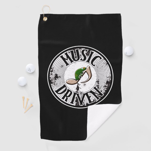 Musikhandtuch Golfhandtuch (Insitu)