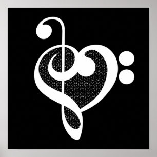 Musikherz - I Liebe Music Poster