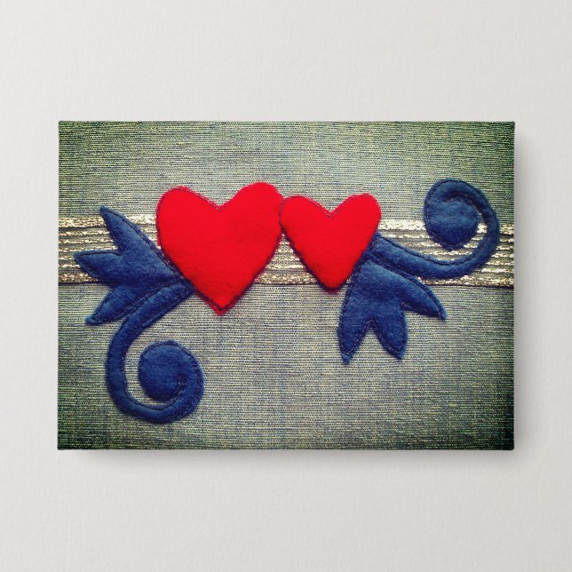 Musikherzen Button (Vorderseite)