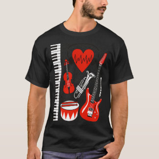 MusikherzTShirt T-Shirt