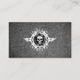 Musikindustrie Musiker Gitarren Lektionen Rock Ban Visitenkarte