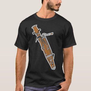 Musikinstrument Bassoon Tshirt
