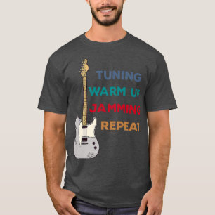 Musikinstrument für elektrische GitarreFunny Repea T-Shirt