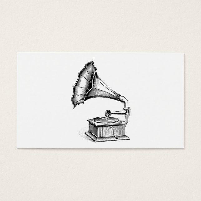 Musikinstrument für Vintage Tonträger (Vorderseite)