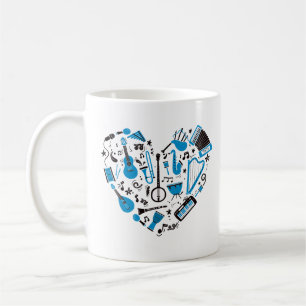 Musikinstrument Kaffeetasse