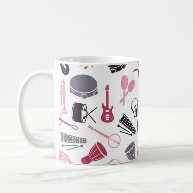 Musikinstrument Kaffeetasse (Links)