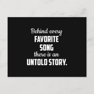 Musikinstrument Musical Musical Musician Sound Ges Postkarte