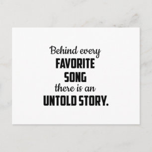 Musikinstrument Musiker Musik Musik Jazz Geschenk Postkarte