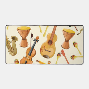 Musikinstrument Schreibtischunterlage