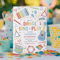 Musikinstrument Sing Dance-Spiel Geburtstagsparty