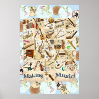 Musikinstrumente Alphabet International