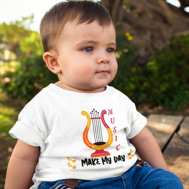 Musikinstrumente Baby T-shirt (good day to make music lover baby t-shirt. )