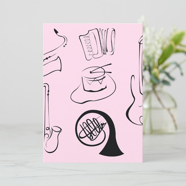 Musikinstrumente Einladung (Von Creator hochgeladen)