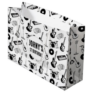 Musikinstrumente Geburtstag Große Geschenktüte