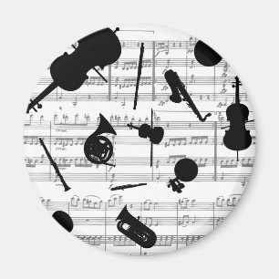 Musikinstrumente Grayscale copy.pdf Magnet