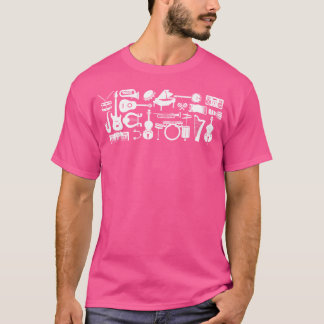 Musikinstrumente Jazz Musician Orchestra T-Shirt