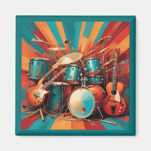 Musikinstrumente Magnet