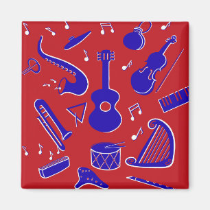 Musikinstrumente Magnet