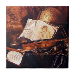 Musikinstrumente Malerei Fliese