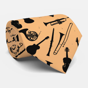 Musikinstrumente Männer-Nacken Krawatte