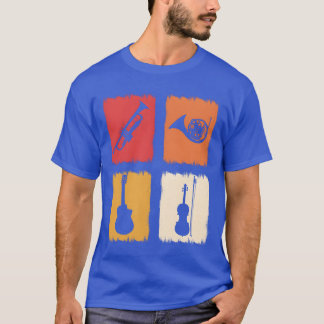 Musikinstrumente Musikdirektor Familie T-Shirt