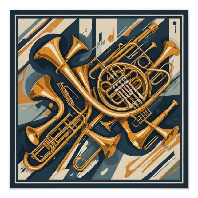 Musikinstrumente Poster (Vorderseite)