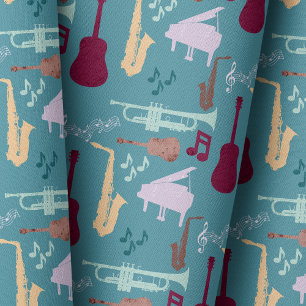 Musikinstrumente Stoff