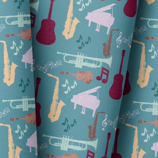 Musikinstrumente Stoff (Von Creator hochgeladen)