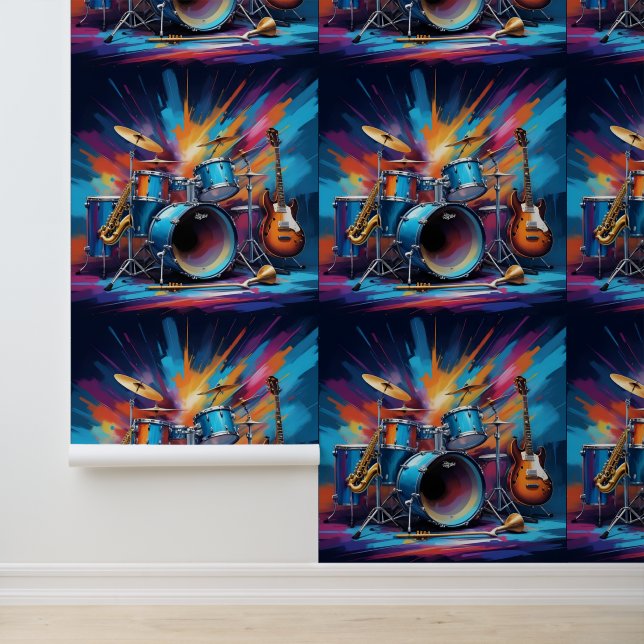 Musikinstrumente Tapete (Anwendung)