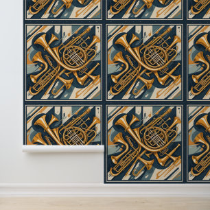 Musikinstrumente Tapete