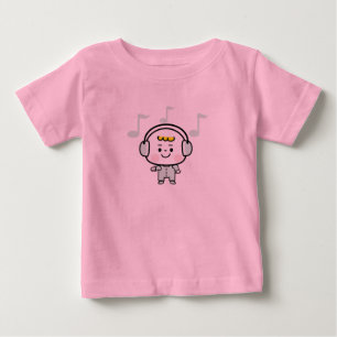 Musikjunge Baby T-shirt