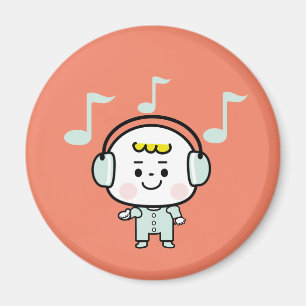 Musikjunge Magnet