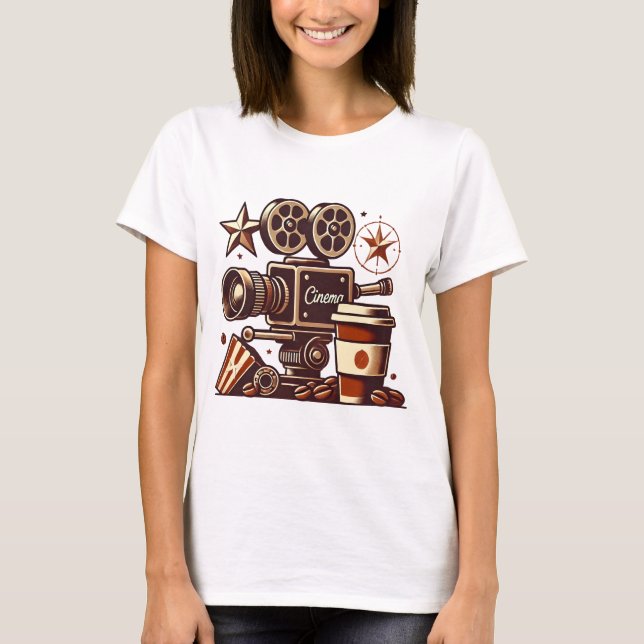 Musikkino-Kunst T-Shirt (Vorderseite)