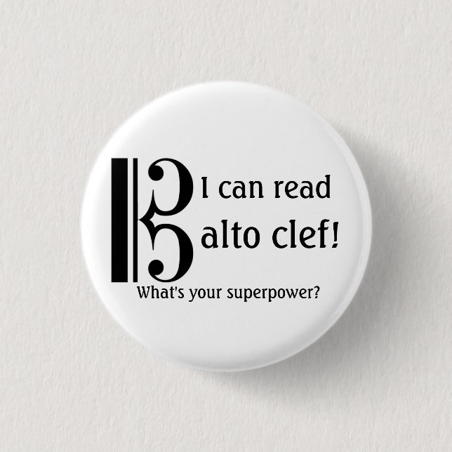 Musikknopf Button (Vorderseite)