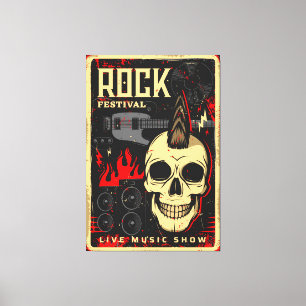 Musikkonzert Leinwanddruck